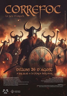 La nit més esperada de l’any torna a la Seu d’Urgell amb el Correfoc de Festa Major 