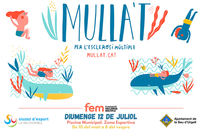 La piscina municipal de la Seu d’Urgell, solidària amb la jornada ‘Mulla’t per l’esclerosi múltiple’ 