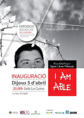 La sala ‘la Cuina’ de la Seu d’Urgell acull el projecte transmèdia ‘I am able’ (Jo sóc capaç)  