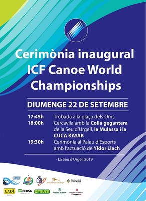 La Seu d’Urgell ho té tot a punt per celebrar la inauguració del Campionat del Món de Piragüisme 