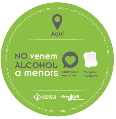 La Seu d’Urgell inicia una campanya adreçada als establiments per evitar la venda de begudes alcohòliques a menors 