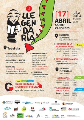 La Seu d’Urgell organitza Llegendària, nou esdeveniment cultural relacionat amb la festivitat de Sant Jordi 