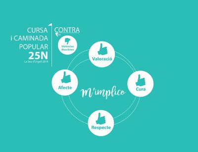 La Seu d’Urgell organitza una cursa-caminada popular per commemorar el 25N 