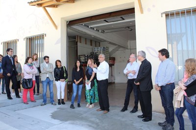 La Seu d’Urgell posa en marxa el nou centre de distribució del projecte Aliments per la Solidaritat 