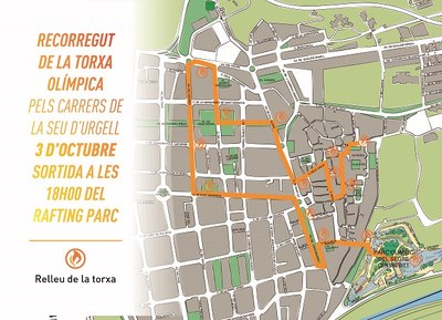 La Seu d’Urgell rep la torxa dels Jocs Special Olympics 