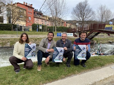 La Seu d'Urgell acull la primera cita internacional de canoe eslàlom 