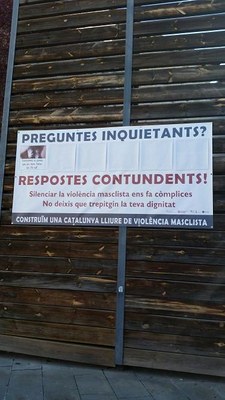 La Seu d'Urgell inicia els actes commemoratius del Dia Internacional per a l'Eliminació de la Violència Masclista 