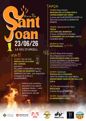 La Seu es prepara per viure una Revetlla de Sant Joan plena de tradició, foc i música