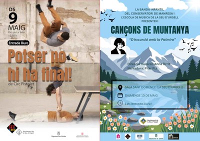 La Seu viurà un cap de setmana de cultura singular amb circ acrobàtic i un homenatge musical a Palmira Jaquetti