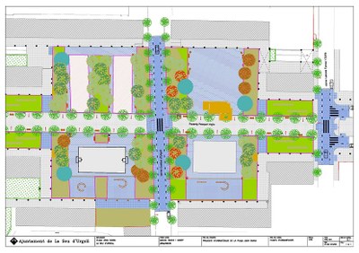 L'Ajuntament de la Seu aprova les bases per adjudicar les obres d'urbanització de la plaça Joan Sansa 