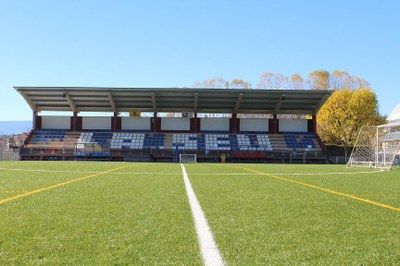 L'Ajuntament de la Seu d'Urgell està ultimant les darreres millores al camp de futbol municipal 
