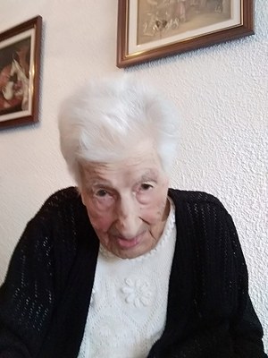 L'Ajuntament de la Seu d'Urgell felicita a la padrina alturgellenca Elvira Besolí Grau que avui fa 100 anys