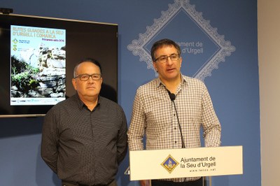 Les Rutes Guiades de la Seu i comarca 2016-17 incorporen el mètode SENDIF i es presenten en un fulletó que inclou un codi QR