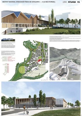 Lliurat el projecte de l’edifici d’INEFC Pirineus a la Seu d’Urgell  