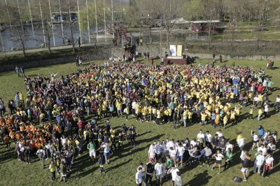 Més de 1.300 participants fan que la Seu esdevingui amb èxit la capital catalana del Dia Mundial de l'Activitat Física 