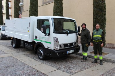 Nou vehicle per al Servei Municipal de Parcs i Jardins de la Seu d'Urgell 
