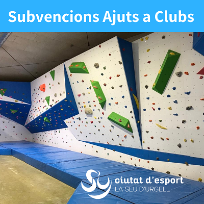 Nova convocatòria per a sol·licitar subvencions adreçades a clubs esportius de la Seu d’Urgell  