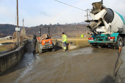 Obres d’estabilització del camí de la llau de Benabarre de la Seu d’Urgell 