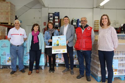 PEUSA lliura 3.860 quilos d'aliments i productes higiènics de primera necessitat al projecte Aliments per la Soliditat de l'Alt Urgell