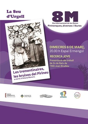 Presentació del treball de recerca jove ‘Les trementinaires, les bruixes del Pirineu’, a l’Espai Ermengol 