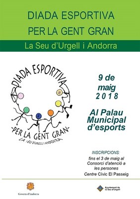 S’obren les inscripcions per participar a la Diada Esportiva de la Gent Gran la Seu d’Urgell i Andorra 2018