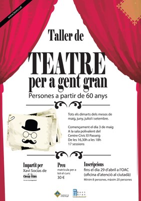 Taller de teatre per a gent gran 
