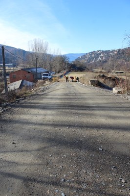   Últims retocs a les obres d’arranjament del Camí de Santa Magdalena 