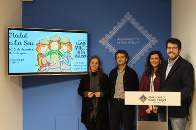 Un potent espectacle d'encesa de llums obrirà aquest dissabte El Món Màgic de les Muntanyes 