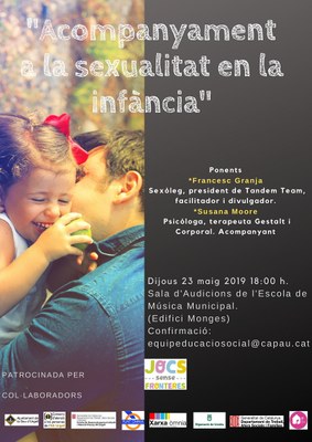 Xerrada sobre sexualitat i infància, oberta a les famílies de la Seu d’Urgell i comarca 