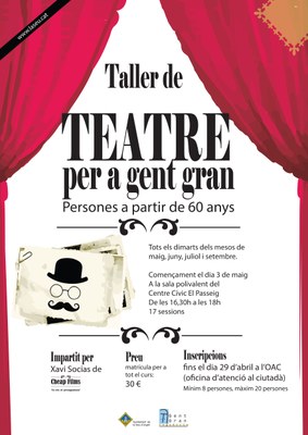 Taller de teatre per a gent gran